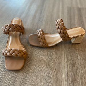 Braided Heel Sandals